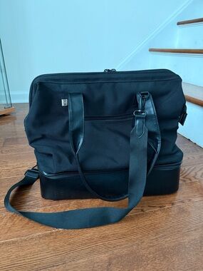 Beis The Convertible Mini Weekender Bag - Black